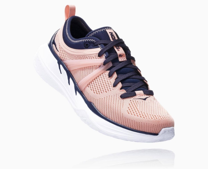 Hoka Treningssko Outlet - HOKA ONE ONE Tivra Dame Rosa [NO-74UYVB]